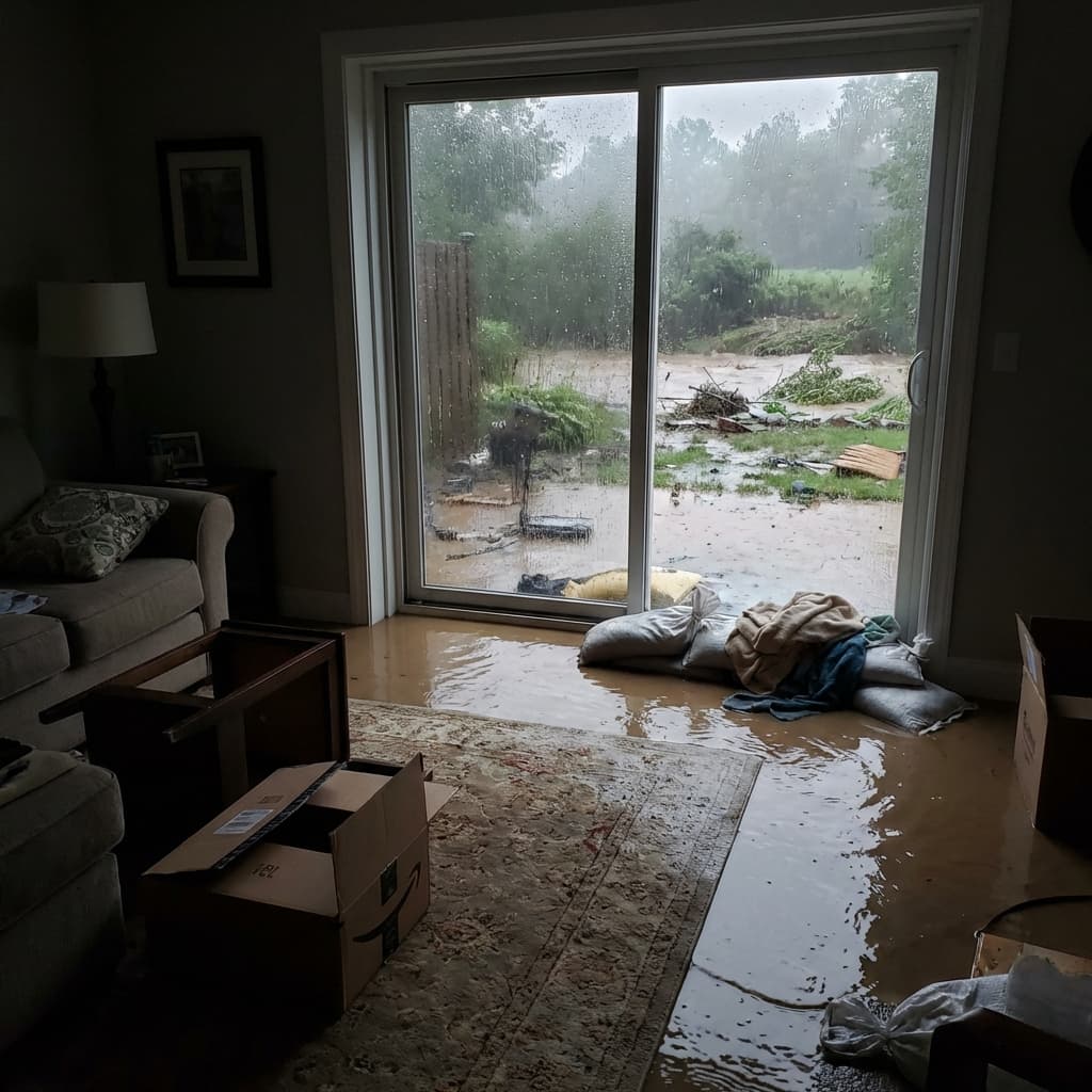 Storm & hurricane damage victims